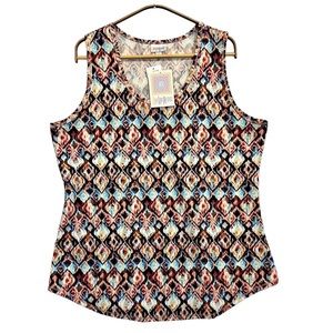 Lularoe Tank Top Lightweight Geometric Plus Size 3XL